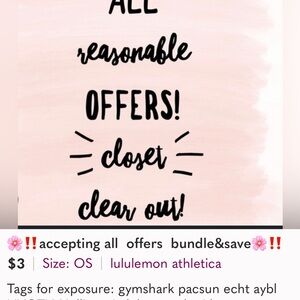 Lululemon Athletica Red Logo Apparel